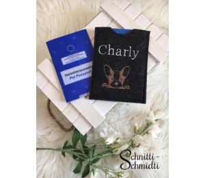 Stickdatei - Französische Bulldogge